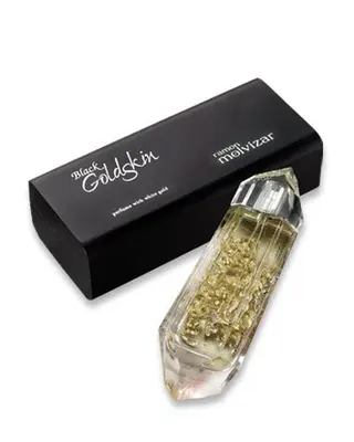 RAMON MOLVIZAR BLACK GOLDSKIN - perfume with white gold 100ml.
